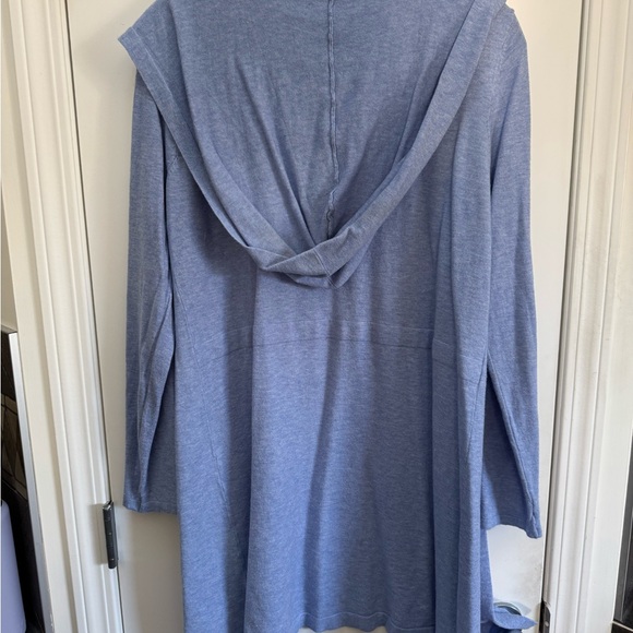 Cyrus Light Blue Knit Cardigan - Picture 4 of 5